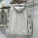 Chrome Hearts Zip Up Hoodie Scroll Print On Sleeves, Off White &amp; Black #B68588