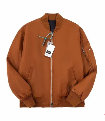 Dior Classic Embroidered Padded Bomber Jacket, Caramel #B68840 Dior Classic Embroidered Padded Bomber Jacket, Caramel #B68840