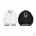 Dior Large D Logo Embroidered Padded Bomber Jacket, White and Black #B68841