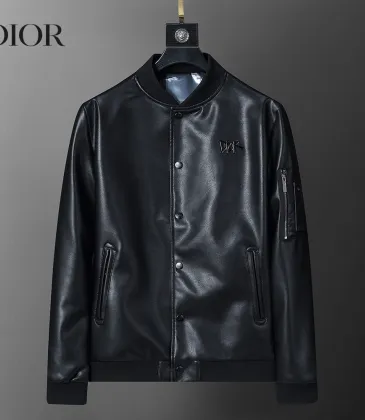 D-ior Leather Jackets for Men #A42438 D-ior Leather Jackets for Men #A42438