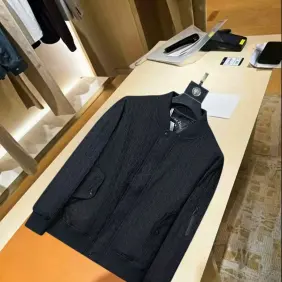Dior Oblique Jacquard Bomber Jacket, Black #B68288 Dior Oblique Jacquard Bomber Jacket, Black #B68288