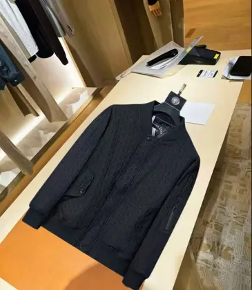 Dior Oblique Jacquard Bomber Jacket, Black #B68288