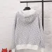 Dior Reversible Oblique Logo Zip Up Hoodie, White and Grey Monogram #B68850