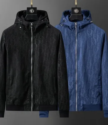D-ior jackets for men Blue/Black #A54703 D-ior jackets for men Blue/Black #A54703