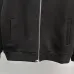Fendi Full Zip Stand Collar Sweat Jacket With Yellow Eyes Logo, Black #B69216