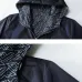 Fendi Men’s Reversible FF‑Print Hooded Jacket, Navy Blue #B67689