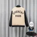 Givenchy Runway Beige Black Sleeve Zip Varsity Jacket #B68992
