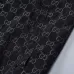 Gucci 2026 Fall‑Winter GG Jacquard Hooded Jacket, Black, Burgundy #B68006