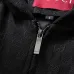 Gucci 2026 Fall‑Winter GG Jacquard Zip‑Up Hooded Jacket, Black #B68000