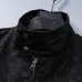 Gucci GG Monogram Stand-Collar Zip-Up Jacket, Black #B68001