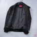 Gucci GG Monogram Stand-Collar Zip-Up Jacket, Black #B68001