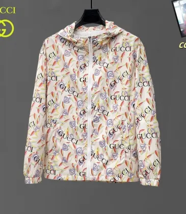  Luxury Brand Signature Pattern Hooded Jacket - Lightweight UV Protection #A53150