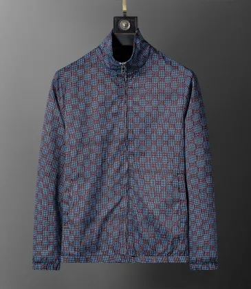  Men's Patterned Hooded Jacket #A54236