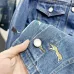 LV x Pharrell Animal Embroidered Loose Denim Jacket #B67464