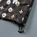 Louis Vuitton 2026 Fall‑Winter Daisy Floral Print Zip‑Up Hooded Jacket, Brown #B67998