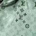 Louis Vuitton 2026 Fall‑Winter Monogram Zip‑Up Hooded Jacket Men Outerwear, Green #B67996