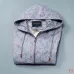 Louis Vuitton All‑Over Print Hooded Zip‑Up Windbreaker Jacket Men Casual Outerwear, Light Purple #B67989