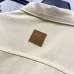 Louis Vuitton Cream Lapel Single‑Breasted Denim Jacket #B67447
