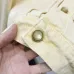 Louis Vuitton Cream Lapel Single‑Breasted Denim Jacket #B67447