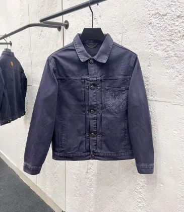 Brand L Dark Indigo Trucker Denim Jacket Early‑Fall #B67448