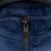 Louis Vuitton Navy Monogram Stand Collar Zip Varsity Jacket #B68982