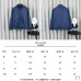 Louis Vuitton Navy Monogram Stand Collar Zip Varsity Jacket #B68982