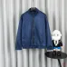 Louis Vuitton Navy Monogram Stand Collar Zip Varsity Jacket #B68982