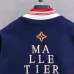 Louis Vuitton Runway Navy Wool Blend Varsity Jacket #B68980