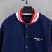 Louis Vuitton Runway Navy Wool Blend Varsity Jacket #B68980