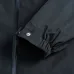 Moncler Embossed‑Logo Hooded Full‑Zip Windbreaker Jacket, Black #B68278