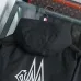Moncler Graphic‑Logo Hooded Full‑Zip Utility Jacket, Black #B68281