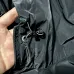 Moncler Hooded Full‑Zip Windbreaker Jacket, Black #B68267