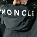 Moncler Hooded Full‑Zip Windbreaker Jacket, Black #B68267