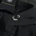 Moncler Letter‑Print Hooded Full‑Zip Windbreaker Jacket, Black #B68284