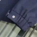 Moncler Letter‑Print Hooded Full‑Zip Windbreaker Jacket, Navy Blue #B68285