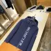 Moncler Letter‑Print Hooded Full‑Zip Windbreaker Jacket, Navy Blue #B68285