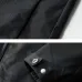 Moncler Men’s Lightweight Hooded Windbreaker, Black &amp; White #B67690