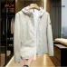 Moncler Men’s Lightweight Hooded Windbreaker, Black &amp; White #B67690