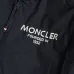 Moncler Printed‑Logo Hooded Full‑Zip Windbreaker Jacket, Black #B68276