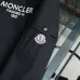 Moncler Printed‑Logo Hooded Full‑Zip Windbreaker Jacket, Black #B68276