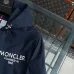 Moncler Printed‑Logo Hooded Full‑Zip Windbreaker Jacket, Navy #B68277