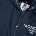 Moncler Printed‑Logo Hooded Full‑Zip Windbreaker Jacket, Navy #B68277