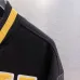 Off-White Yellow Arrow Embroidered Varsity Jacket, Black #B69189