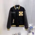 Off-White Yellow Arrow Embroidered Varsity Jacket, Black #B69189