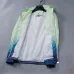 Casablanca Men Gradient Print Hooded Zip‑Up Jacket | Green‑Blue Gradient #B67960