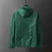 Casablanca Men Monogram Print Hooded Windbreaker Jacket | Multi‑color #B67966