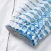 Casablanca Men Printed Hooded Zip‑Up Jacket | White‑Blue Print #B67961