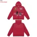 Vale Sport Equestrian Graphic Zip‑Up Hoodie Casual Jacket Red Purple Black #B67652