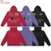 Vale Sport Equestrian Graphic Zip‑Up Hoodie Casual Jacket Red Purple Black #B67652