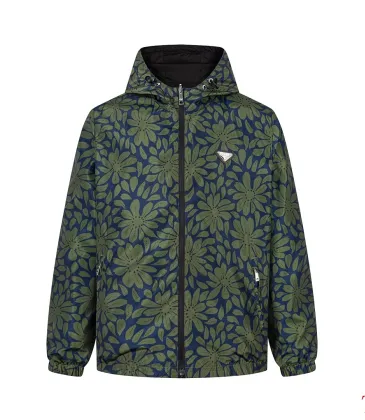 Prada 26SS Reversible Floral Print Hooded Wind Jacket #B68849 Prada 26SS Reversible Floral Print Hooded Wind Jacket #B68849